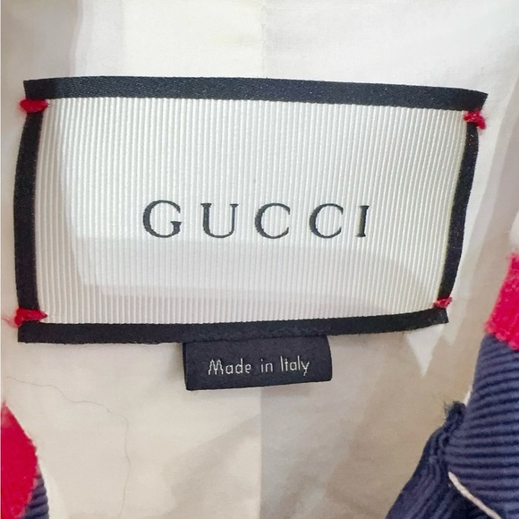 ❌sold❌Authentic Gucci Women's Cream Blazer with Floral Design - Picture 3 of 6